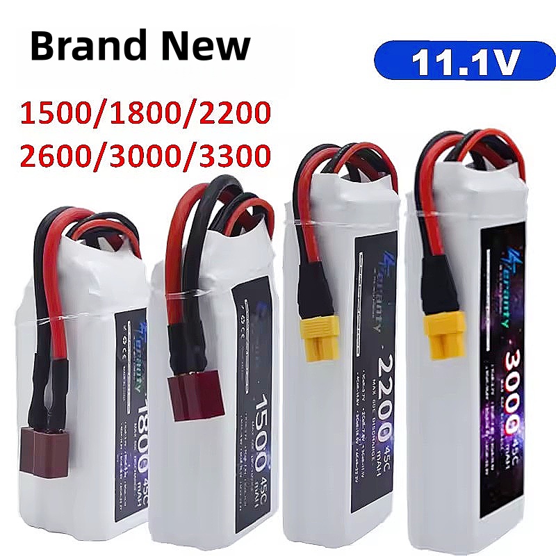 Drone Battery 3S - 11.1V LiPo Batterij 3S 1500mAh 1800mAh