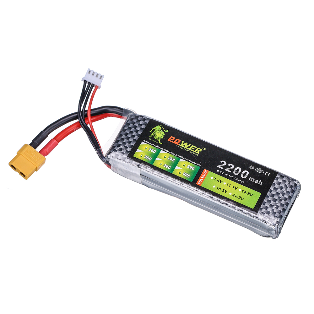 3S 11.1V 35C Lipo Batterij 220 - Drone Battery 3S recensie en prijs