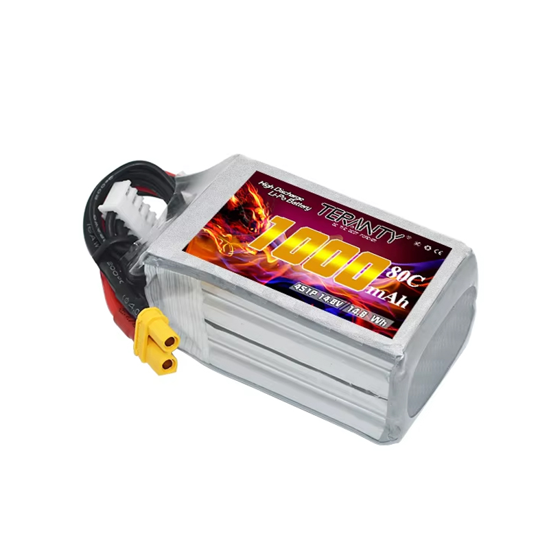 TERANTY 4S 1000mAh 14.8V 80C/1 - Drone Battery Connector recensie en prijs