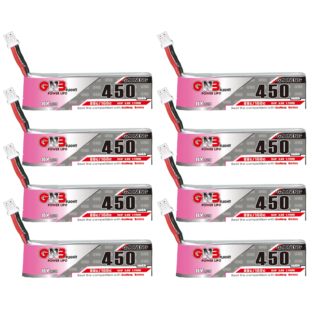 GAONENG GNB 1S 450mAh 80C/160C - Drone Battery Li-Ion recensie en prijs