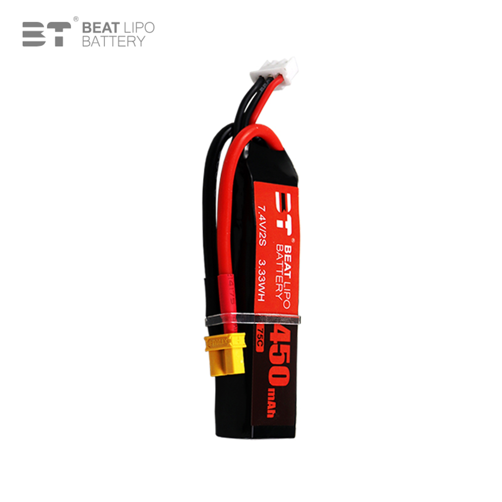 BEAT 2S 7.4V 450mAh 75C LiPo B - Drone Battery Li-Ion recensie en prijs