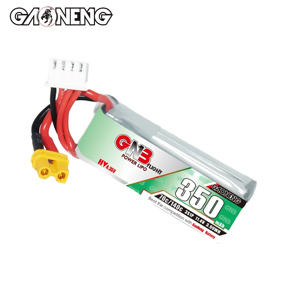 Gaoneng GNB 350mAh 3S 70C LiPo - Drone Battery Li-Ion recensie en prijs