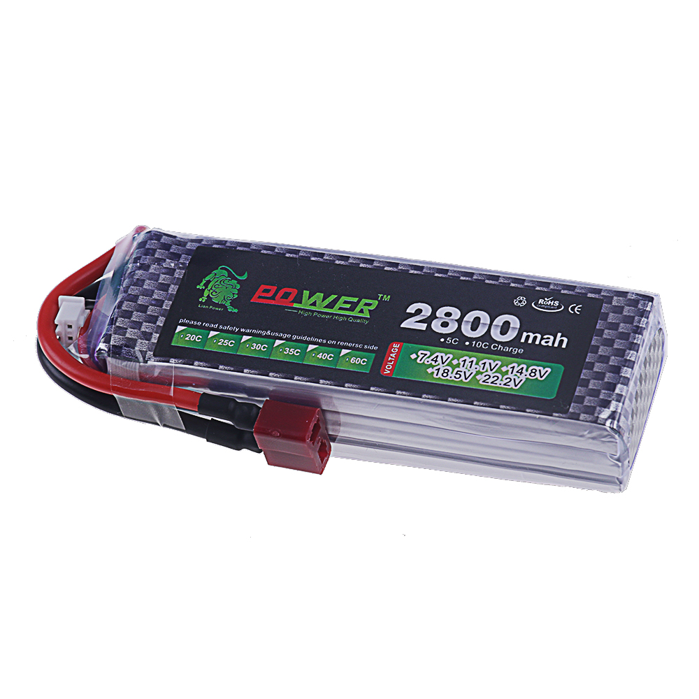 2800mAh 3S 11.1V 40C FPV Drone - Drone Battery 3S recensie en prijs