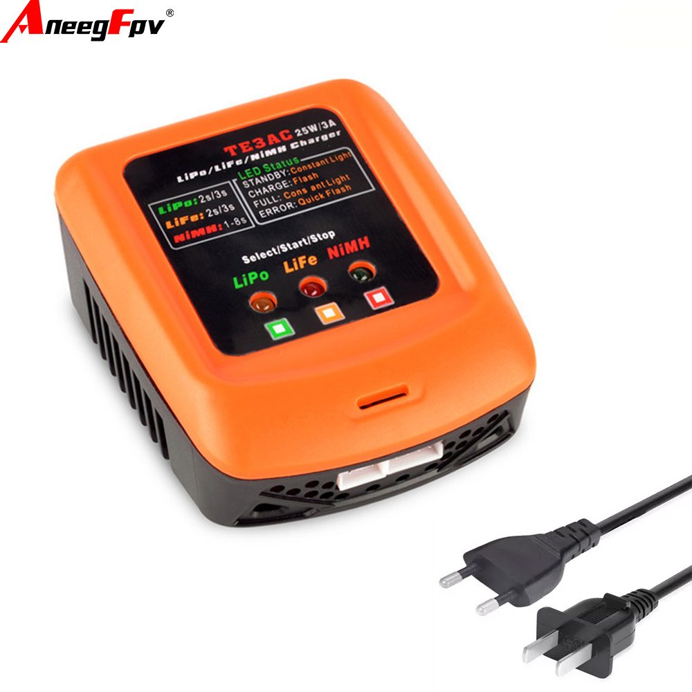 TE3AC 100V-240V 25W/3A Profess - Drone Battery Balance Charger recensie en prijs